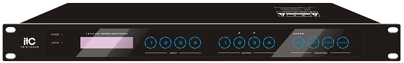 Видеокоммутатор 12х4 itC TS-9124HD