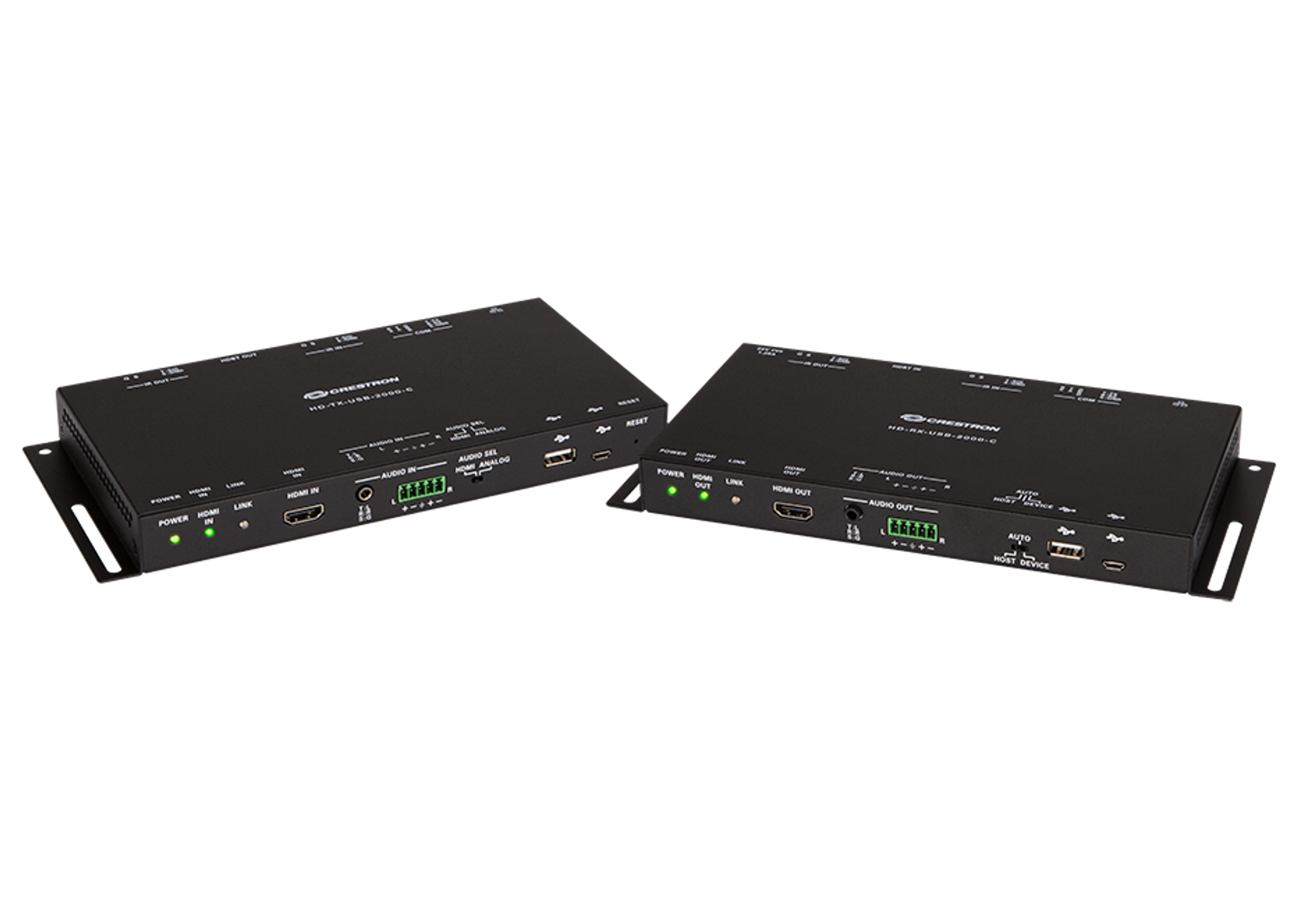 Расширитель 4K HDMI® и USB через HDBaseT® Crestron HD-EXT-USB-2000-C