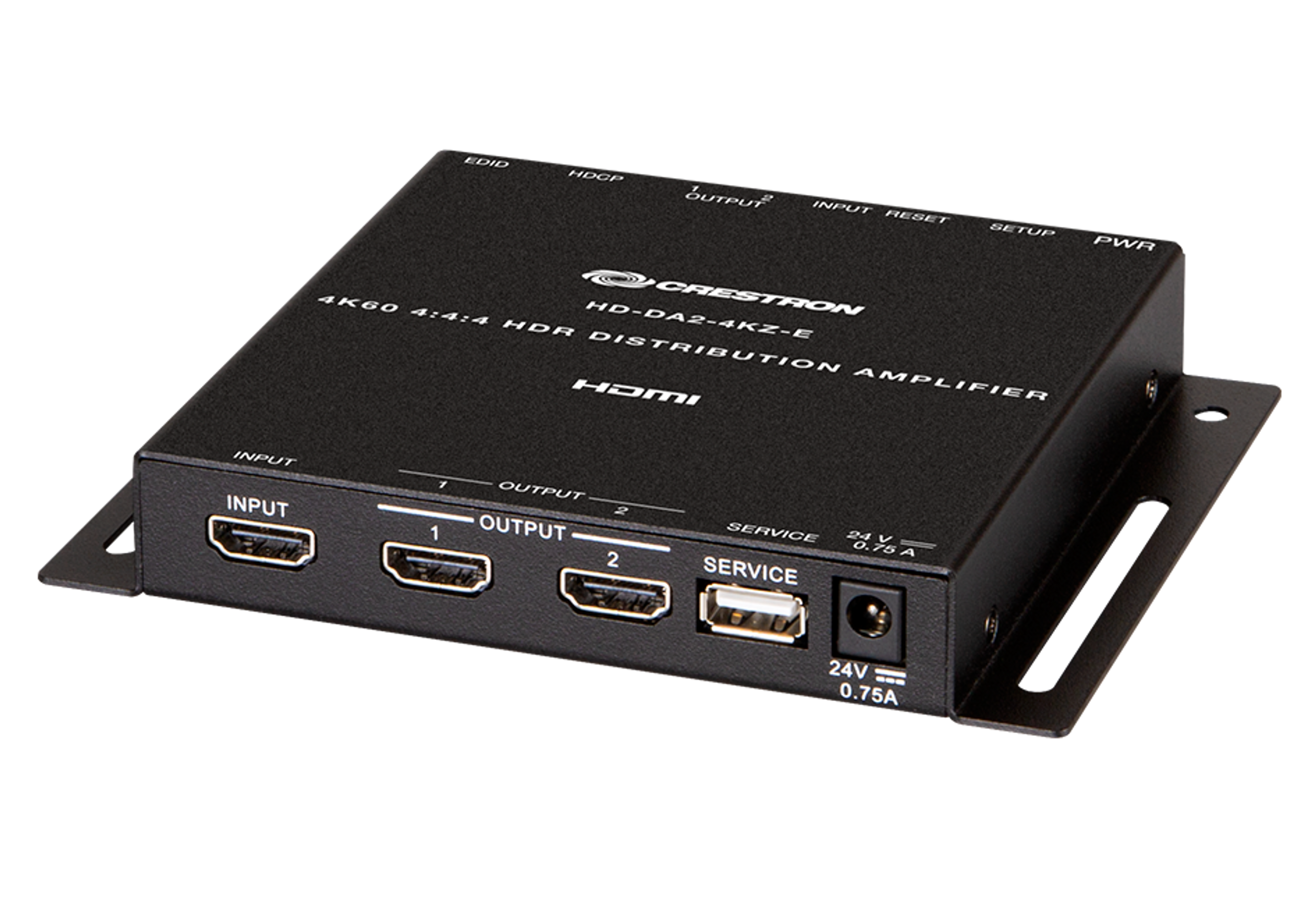 Усилитель-распределитель HDMI® 1:2 Crestron HD-DA2-4KZ-E