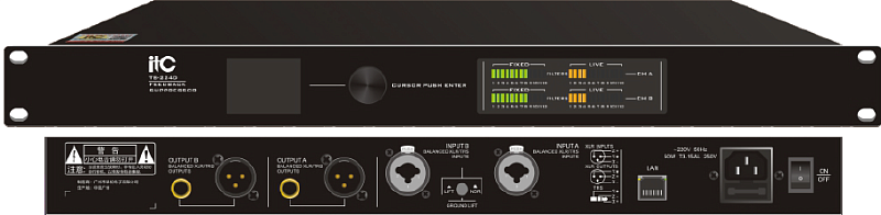 Подавитель акуст. обратной связи itC TS-224D 