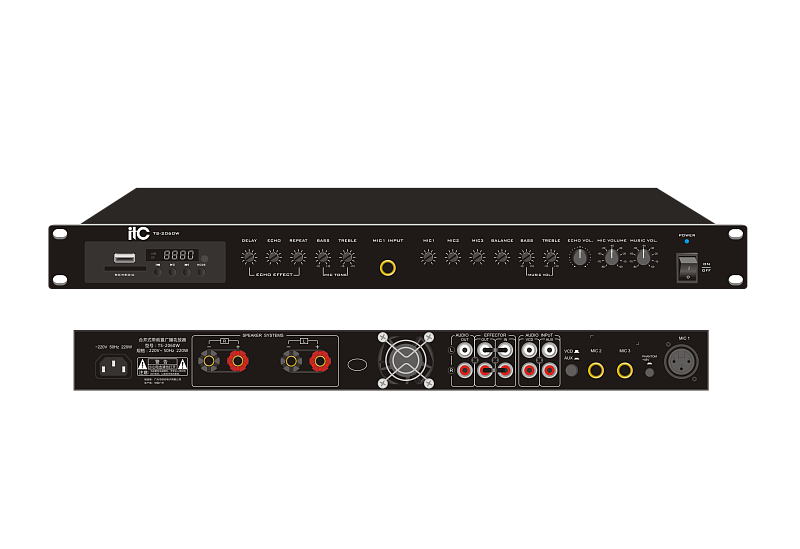 2-канальный усилитель itC TS-2060W