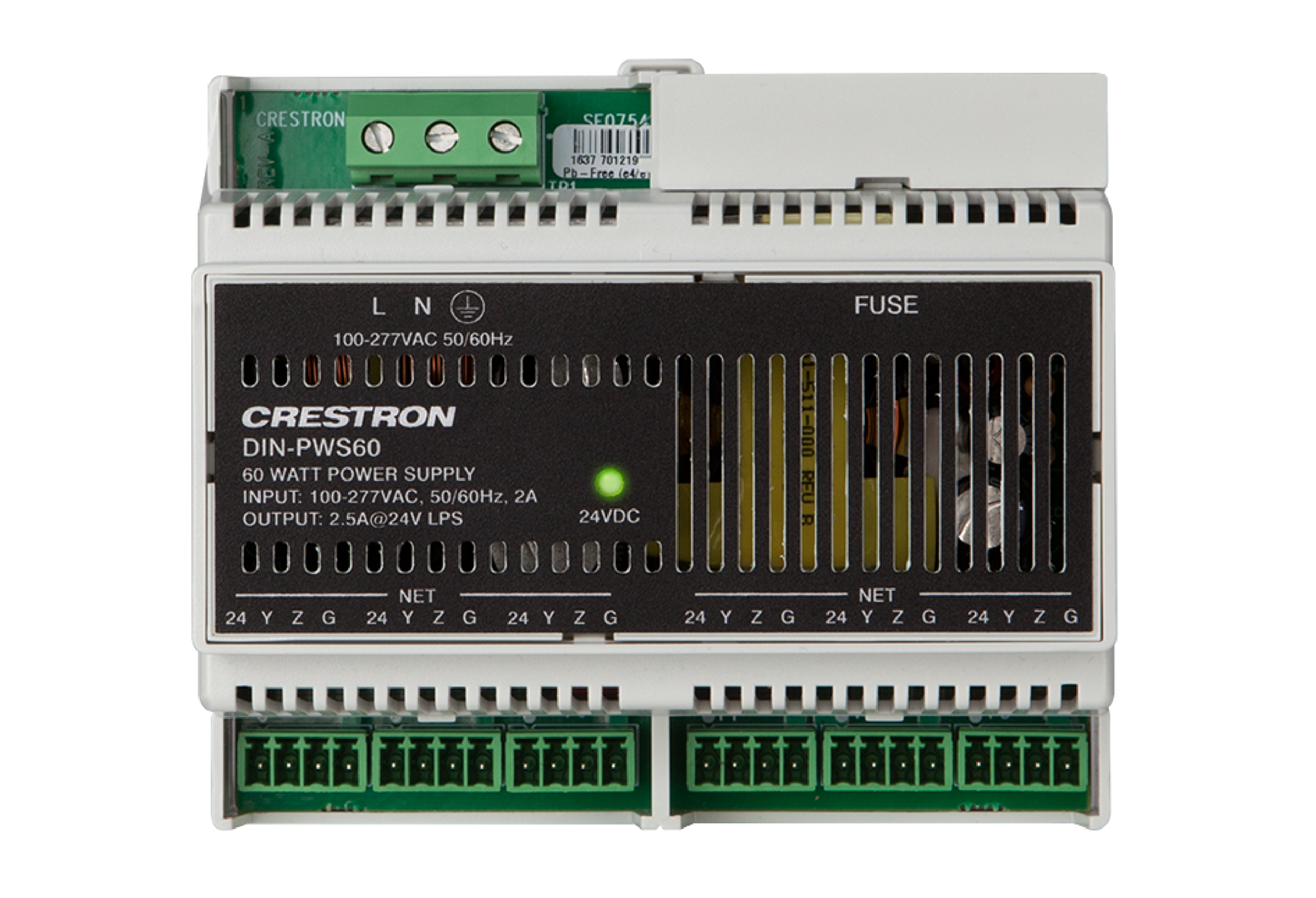 Блок питания Cresnet® Crestron DIN-PWS60