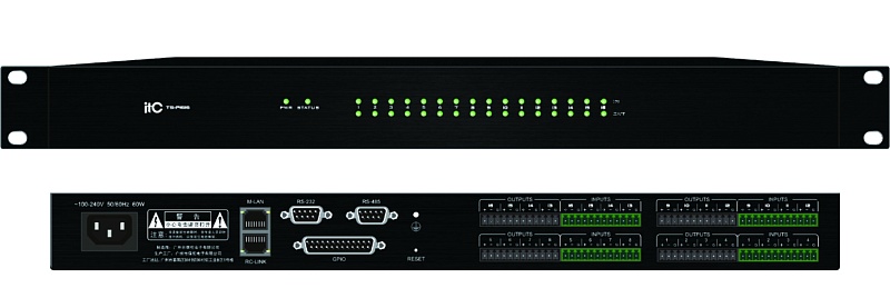 Матричный аудио процессор 16х16 itC TS-P1616