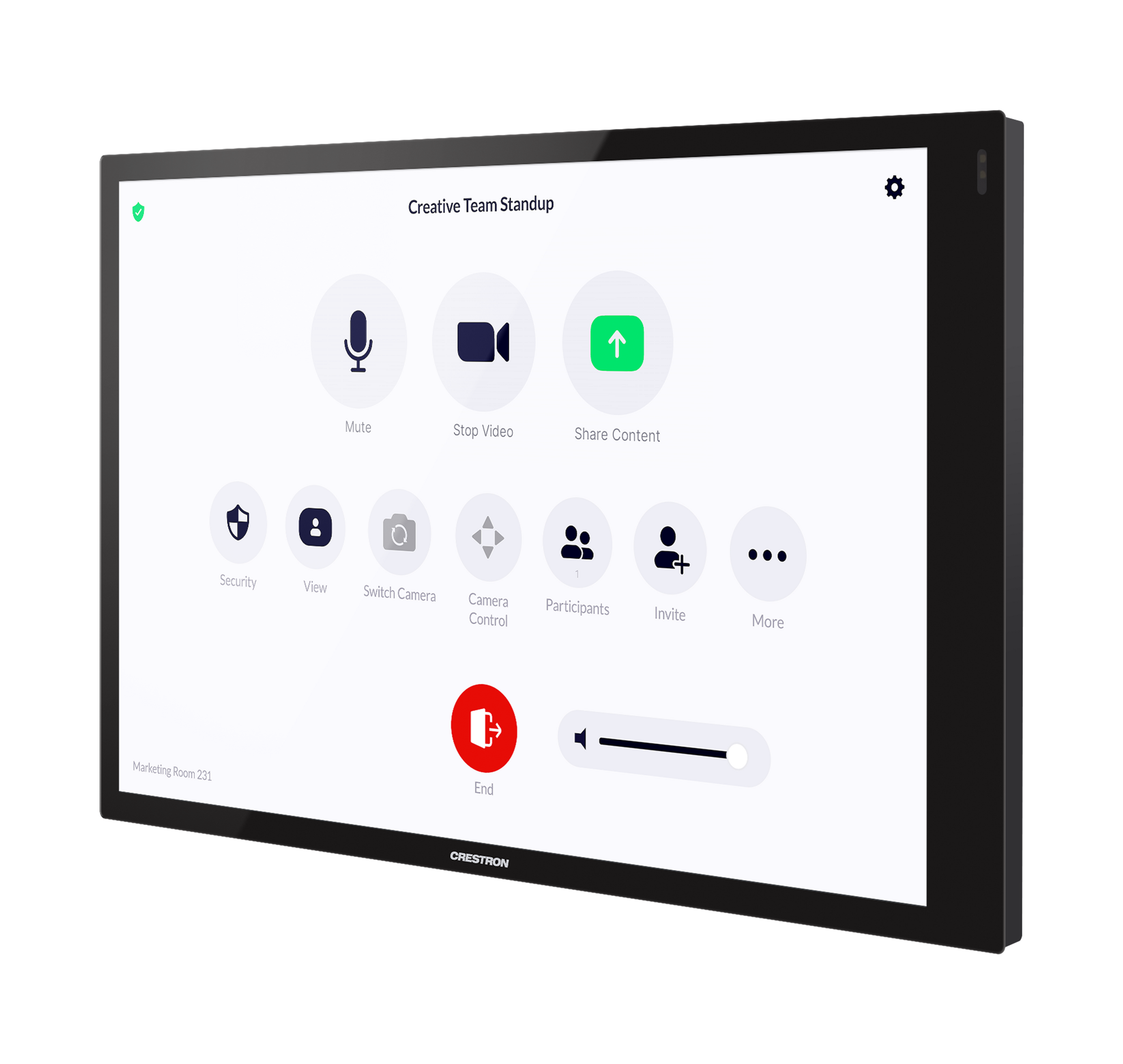Комплект интегратора системы видеоконференцсвязи Crestron Flex UC-C100-Z-WM