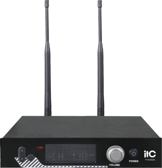 Приёмник + петличный  микрофон itC T-530B