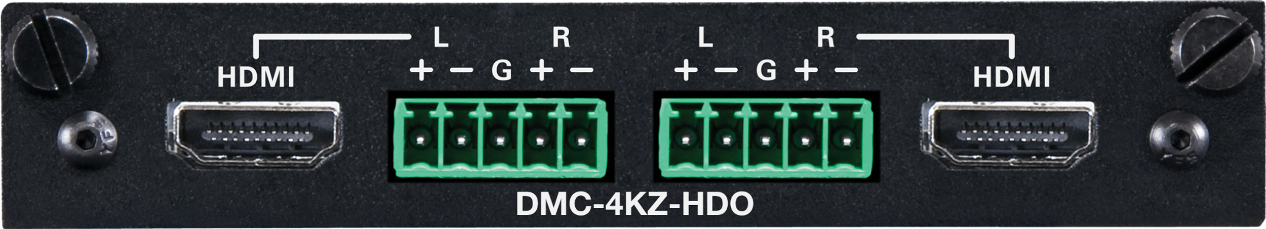 2-канальная выходная карта HDMI® Crestron DMC-4KZ-HDO
