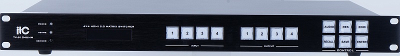 Видеокоммутатор 4x4 itC TV-9104UHM