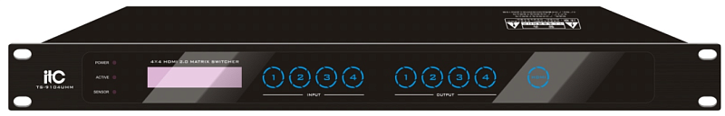 Видеокоммутатор 4x4 itC TS-9104UHM