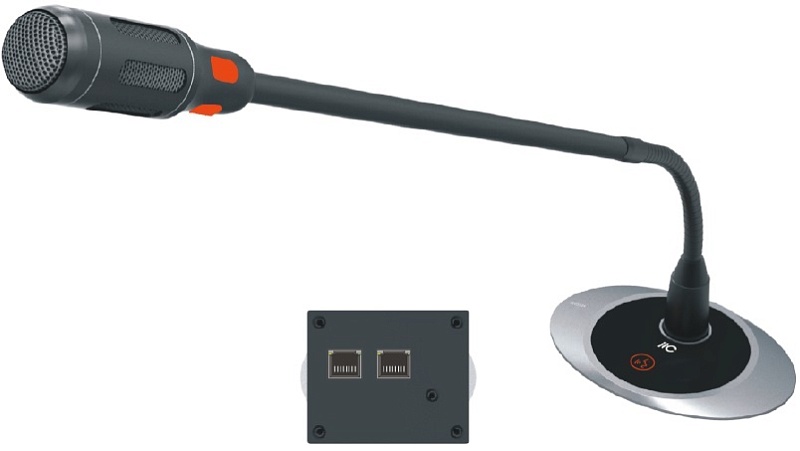 Микрофон делегата встраиваемый itC TS-0332А