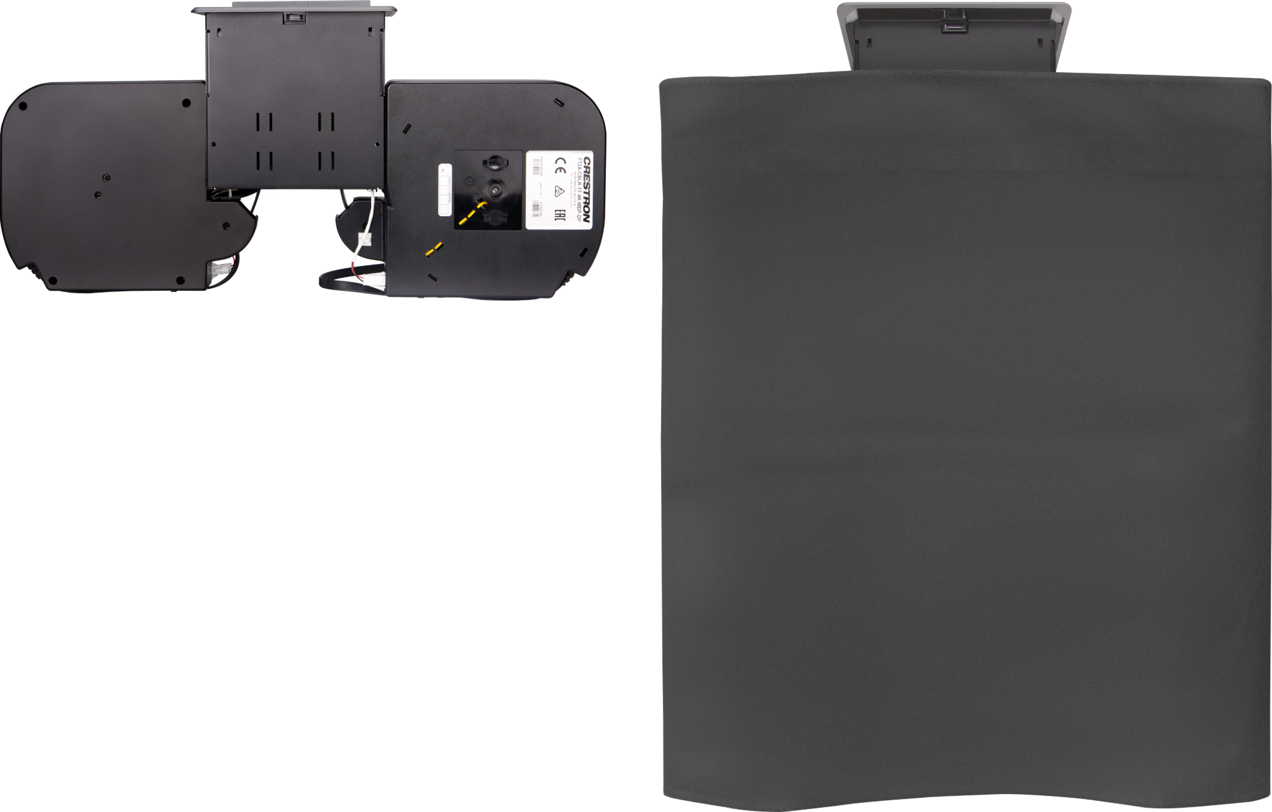 Накидка под столом для однокнопочных ретракторов серии FT2 Crestron FT2A-UTK-CLOAK-1T