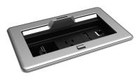 Механический лючок Crestron, серия FT2 FT2-202-MECH-PTL-AL