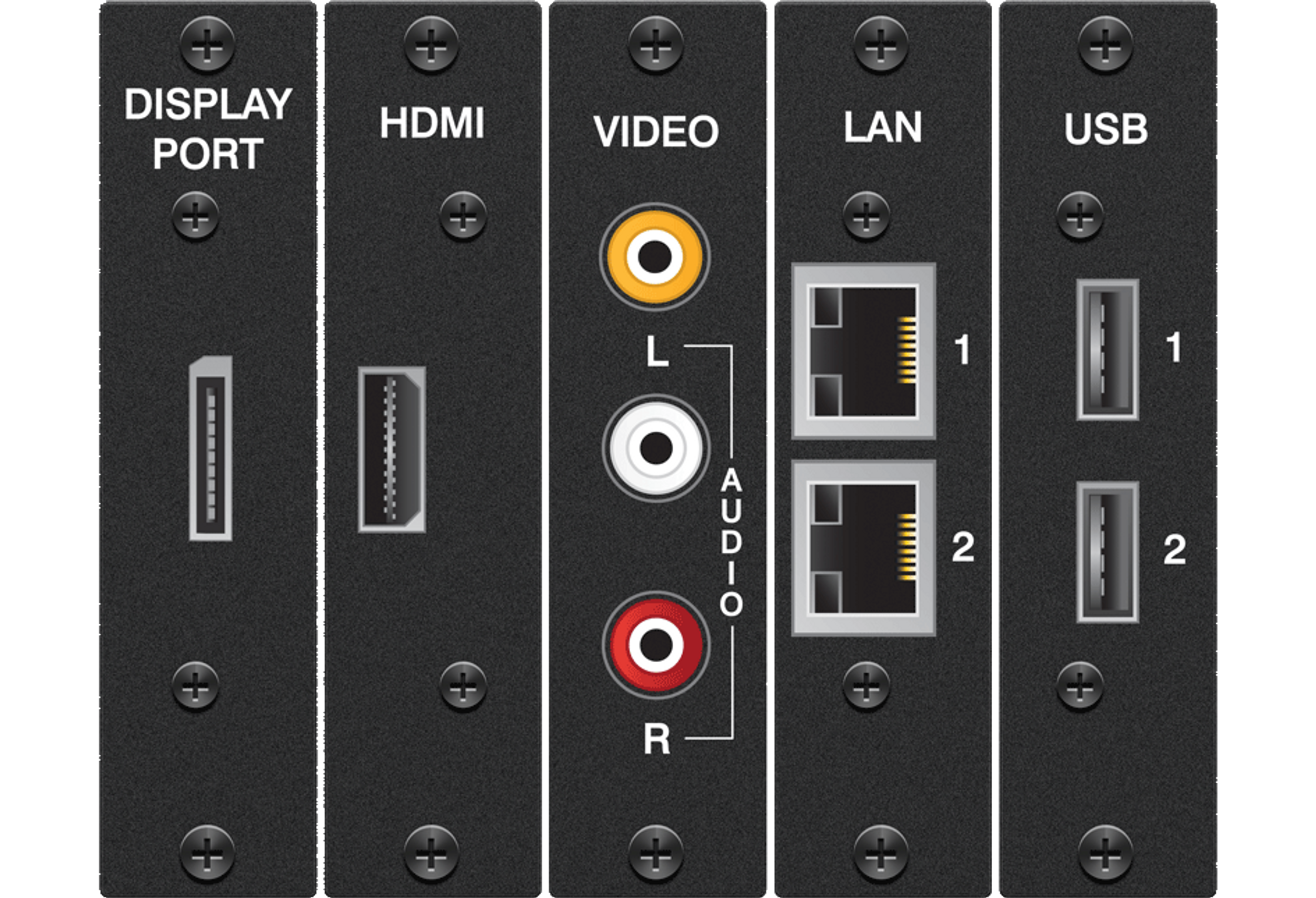 Соединительная пластина FlipTop™ Crestron FTA-CP-RJ45-102