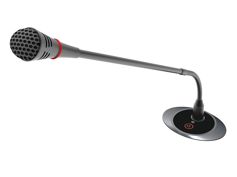 Врезной микрофон делегата itC TS-0223А 