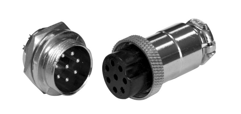 Коннектор металл. 8-pins itC TS-8M