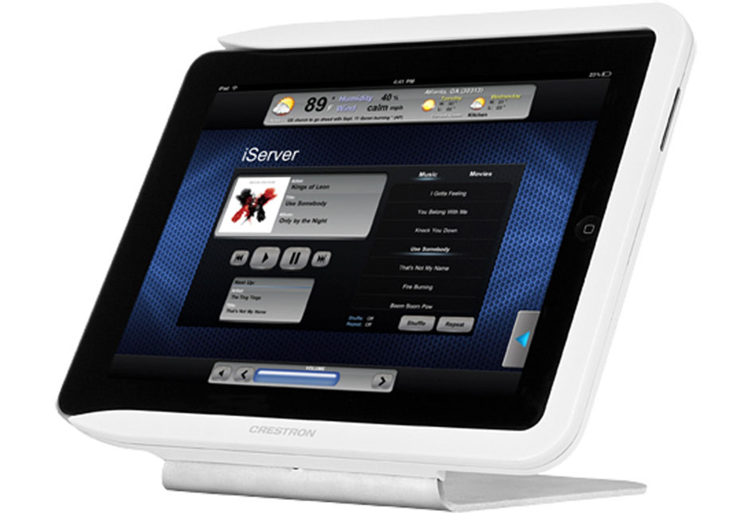 Док-станция iPanel® TableTop для iPad® Crestron IDOC-PAD2-DSC-B-S
