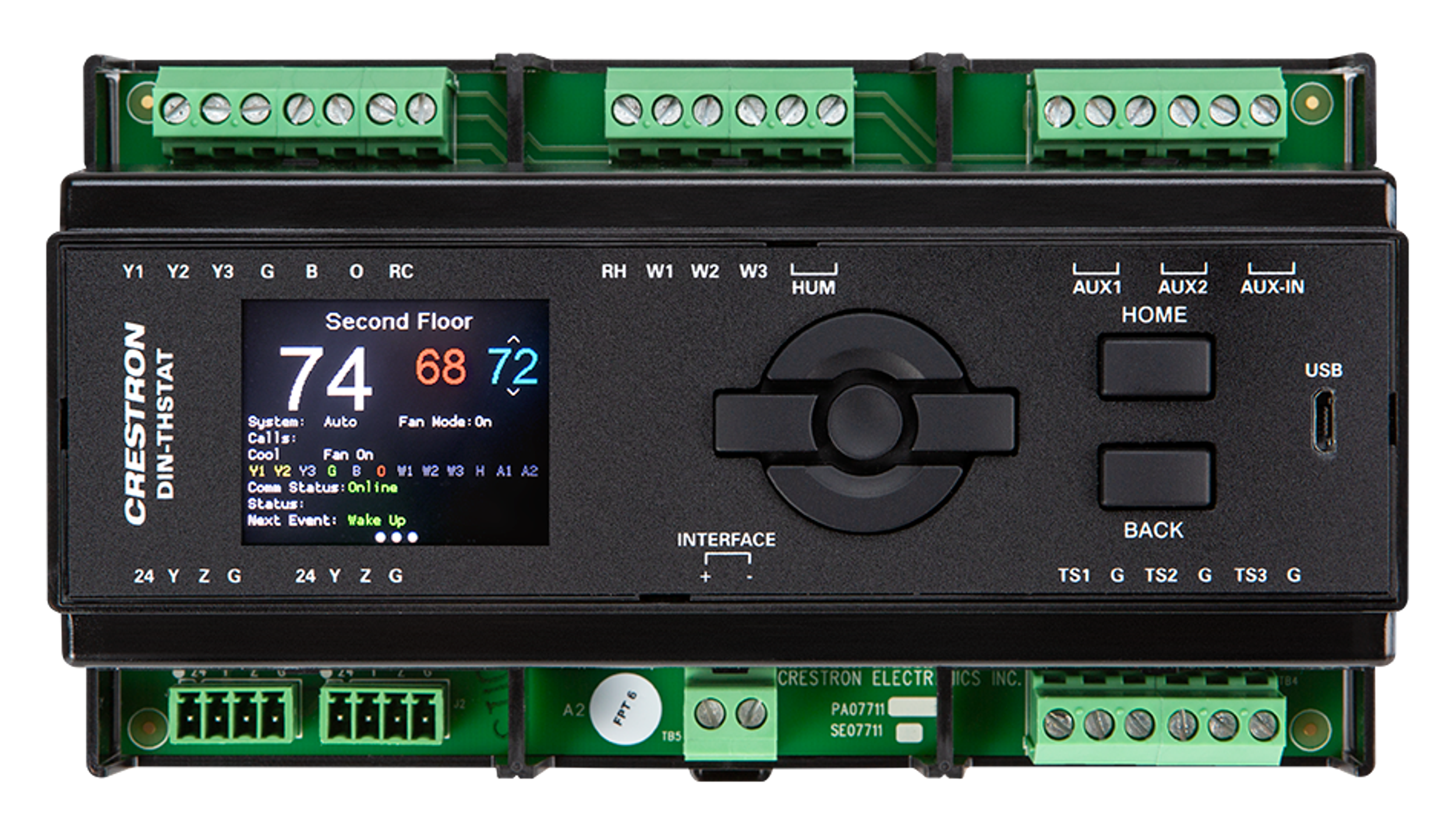 Термостат Crestron DIN-THSTAT