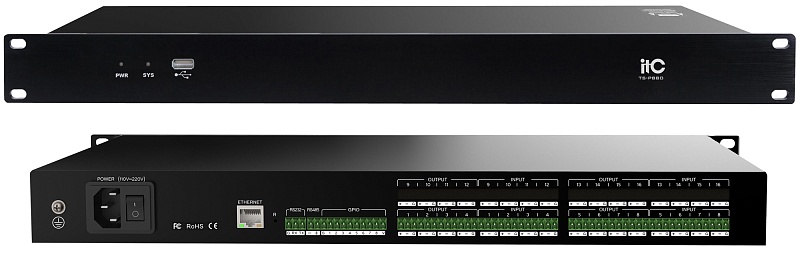 Матричный Аудиопроцессор 8х8 itC TS-P880