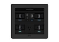 Механический лючок Crestron, серия FT2 FT2-700-MECH-PTL-B