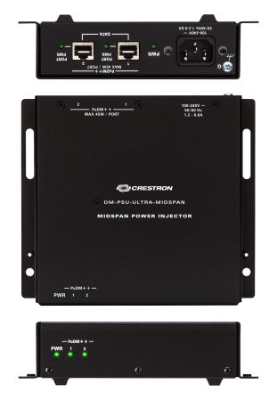 Инжектор DigitalMedia™ Ultra Midspan PoDM++ Crestron DM-PSU-ULTRA-MIDSPAN