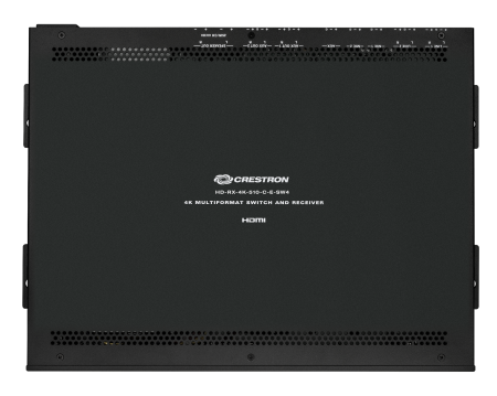 AV-коммутатор и ресивер с 4-портовым Ethernet-коммутатором Crestron HD-RX-4K-510-C-E-SW4