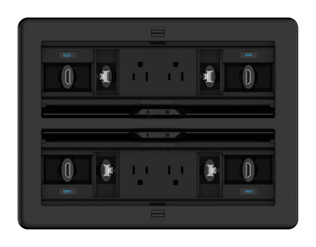 Система управления кабелями FlipTop™ серии FT2 Crestron FT2-1400-ELEC-PTL-B