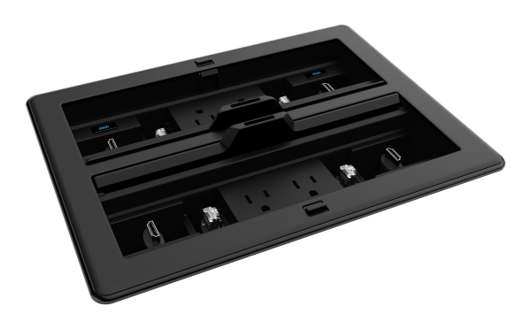 Система управления кабелями FlipTop™ серии FT2 Crestron FT2-1400-ELEC-PTL-B