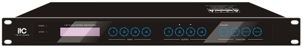 Видеокоммутатор 12х4 itC TS-9124HD