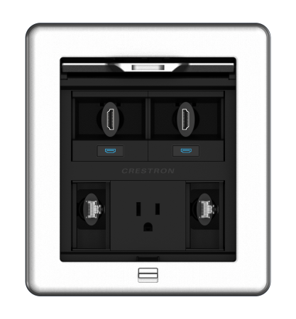 Система управления кабелями FlipTop™ серии FT2 Crestron FT2-500-ELEC-PTL-AL