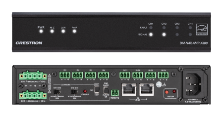 DM NAX® X-Series Гибкий выходной усилитель Crestron DM-NAX-AMP-X300 