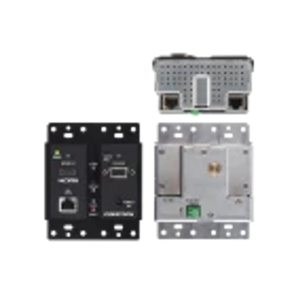 Масштабирующий автоматический коммутатор 4K 3x1 и настенный удлинитель DM Lite® Crestron HD-MD-4K-300-2G-B KIT