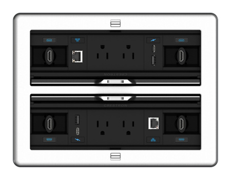 Электрический лючок Crestron, серия FT2 FT2-1400-ELEC-PTL-AL
