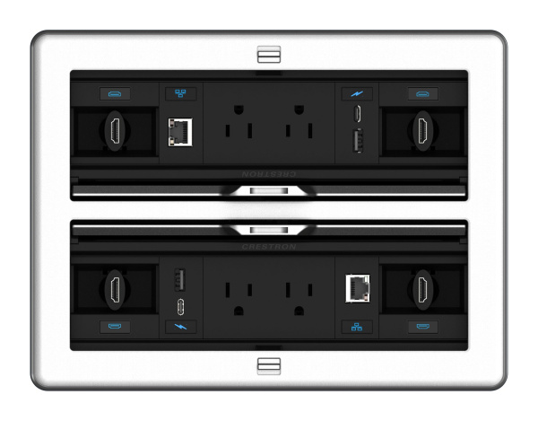 Электрический лючок Crestron, серия FT2 FT2-1400-ELEC-PTL-AL