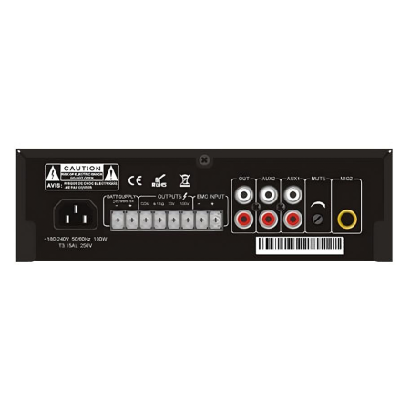 Мини цифровой микшер-усилитель класса D itC T-120CA 