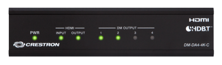 DM 8G+® и HDBaseT® Сплиттер Crestron DM-DA4-4K-C