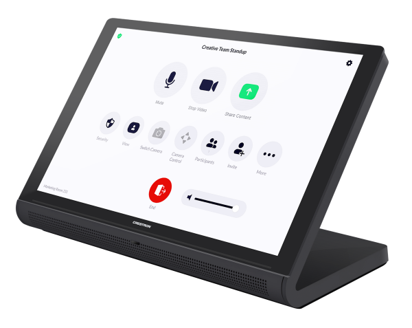 10,1-дюймовый настольный сенсорный экран Crestron TS-1070-B-S