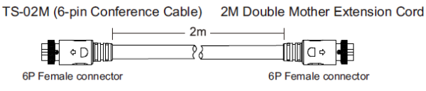 Кабель 2 м itC TS-02M