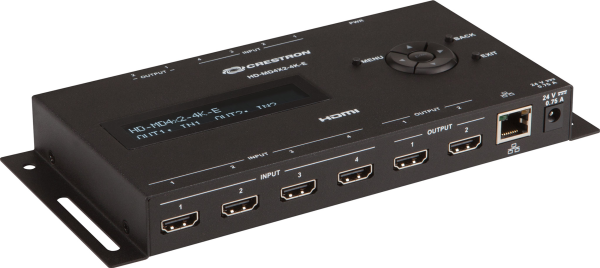 Коммутатор 4x2 Crestron HD-MD4X2-4K-E