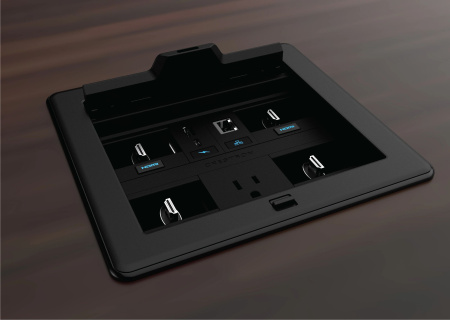 Система управления кабелями FlipTop™ серии FT2 Crestron FT2-700-MECH-PTL-B 