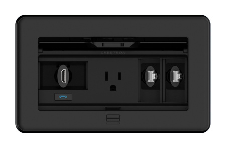Механический лючок Crestron, серия FT2 FT2-202-MECH-PTL-B