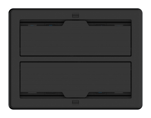 Механический лючок Crestron, серия FT2 FT2-1400-MECH-PTL-B