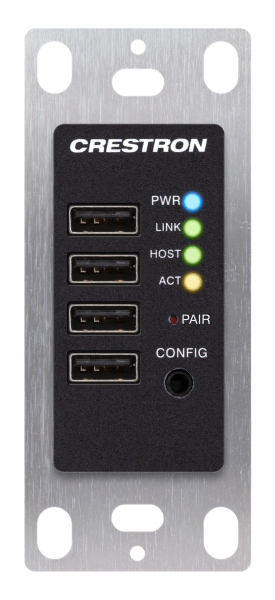 DM NUX USB over Network настенная розетка с маршрутизацией Crestron DM-NUX-R2-1G-B