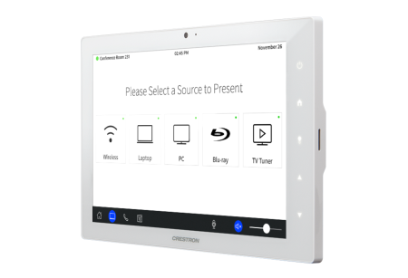 10,1-дюймовый сенсорный экран Crestron TSW-1060-W-S