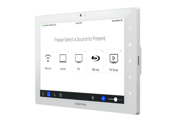 10,1-дюймовый сенсорный экран Crestron TSW-1060-W-S