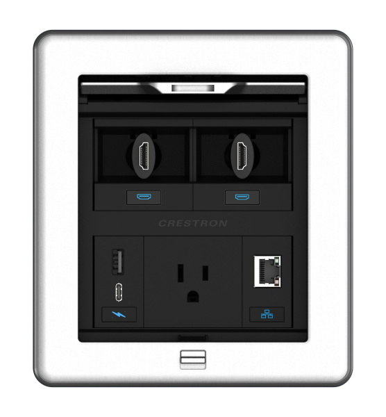 Электрический лючок Crestron, серия FT2 FT2-500-ELEC-PTL-AL