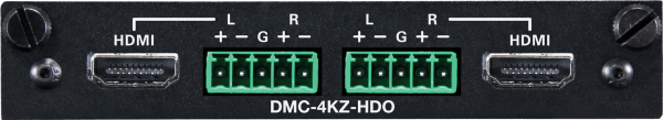2-канальная выходная карта HDMI® Crestron DMC-4KZ-HDO