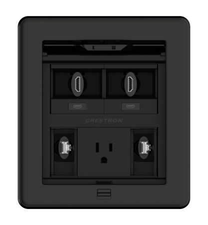 Система управления кабелями FlipTop™ серии FT2 Crestron FT2-500-MECH-PTL-B