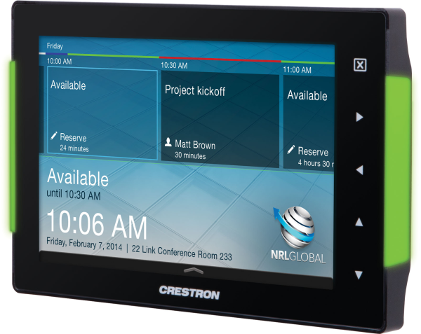 Сенсорный экран для планирования комнат Crestron TSS-752-W-S