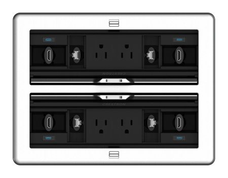 Механический лючок Crestron, серия FT2 FT2-1400-MECH-PTL-AL