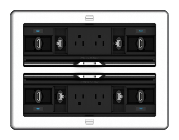 Электрический лючок Crestron, серия FT2 FT2-1400-ELEC-PTL-AL