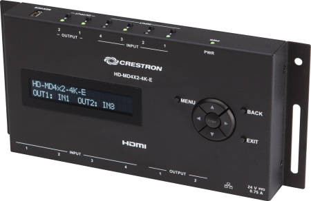 Коммутатор 4x2 Crestron HD-MD4X2-4K-E